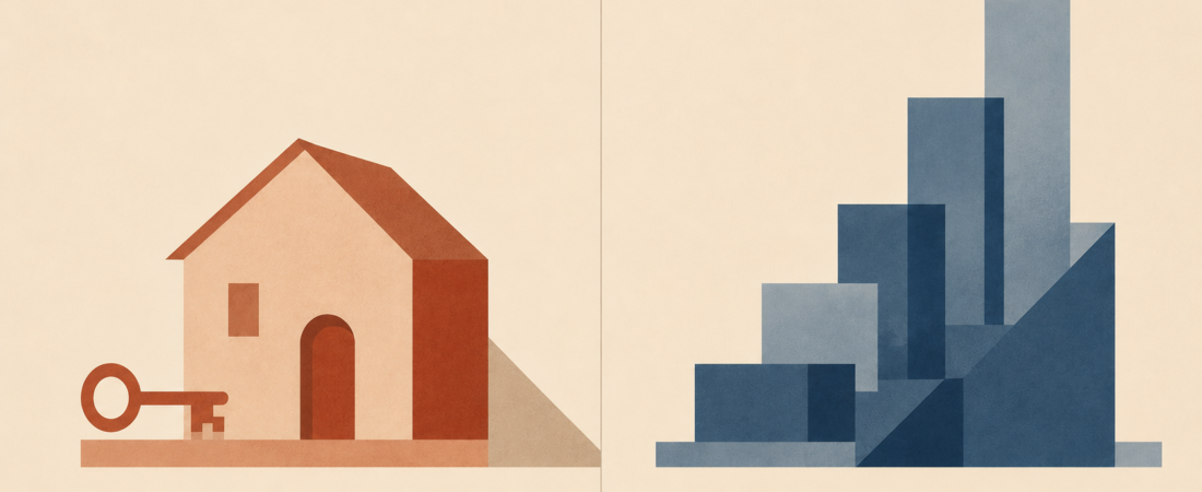 Comprar ou alugar: qual decisão constrói mais patrimônio em 30 anos?